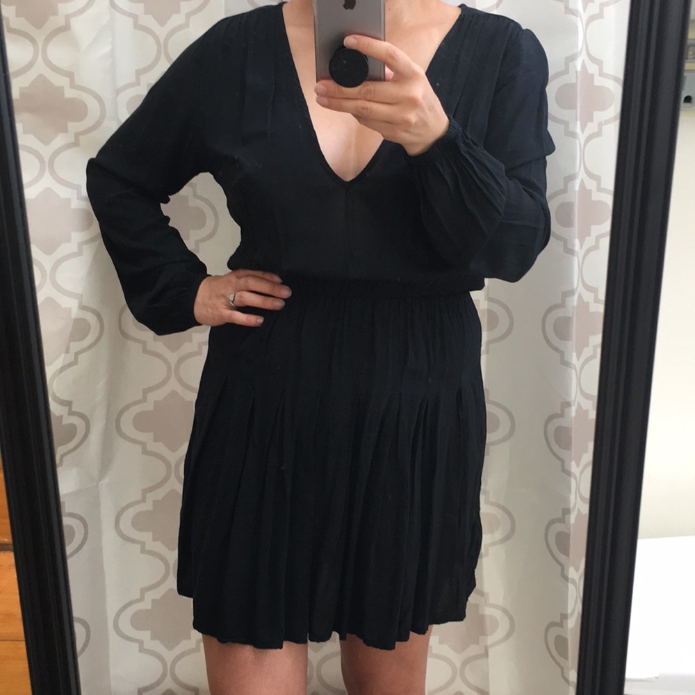 RARE {brandy melville} black dress - Picture 1 of 4